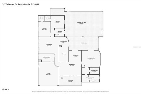 Villa ou maison à vendre à Punta Gorda, Floride: 3 chambres, 193.89 m2 № 2296308 - photo 11