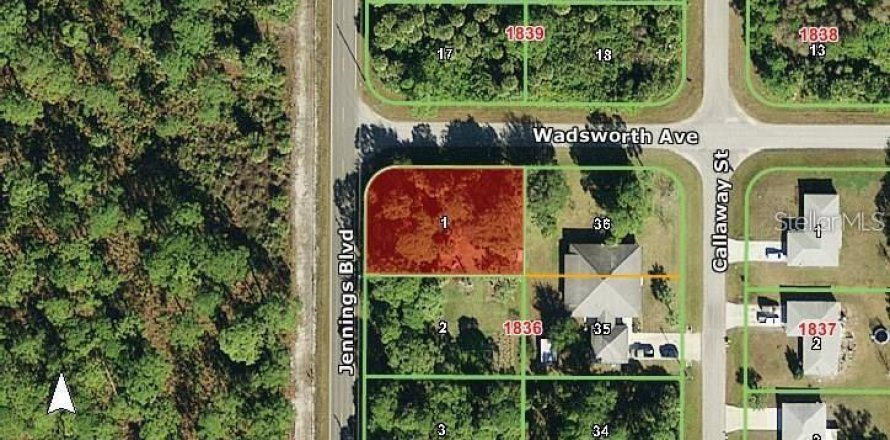 Land in Port Charlotte, Florida № 2160669