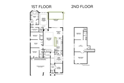 Townhouse floor plan «353SQM ATHENA ELITE ANTILLES», 4 bedrooms in THE ISLES AT LAKEWOOD RANCH