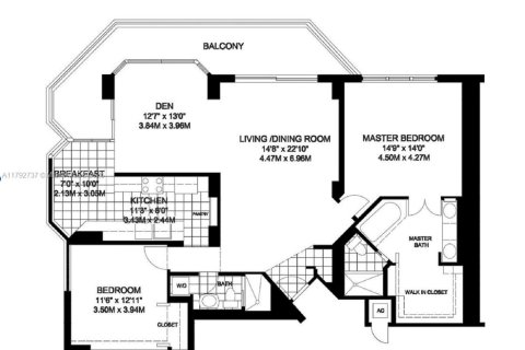 Купить кондоминиум в Авентура, Флорида 2 спальни, 126.44м2, № 1670472 - фото 2