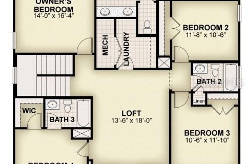 House in Winter Garden, Florida 5 bedrooms, 248.05 sq.m. № 1840149 - photo 25