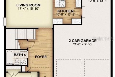 House in Winter Garden, Florida 5 bedrooms, 248.05 sq.m. № 1840149 - photo 24