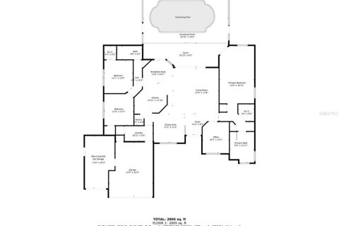 House in Spring Hill, Florida 3 bedrooms, 194.17 sq.m. № 1513009 - photo 11