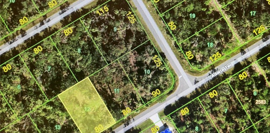 Land in Port Charlotte, Florida № 2158780