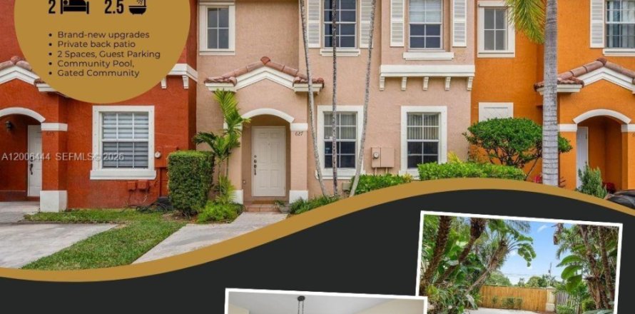 Touwnhouse à Homestead, Floride 2 chambres, 110.55 m2 № 2072947