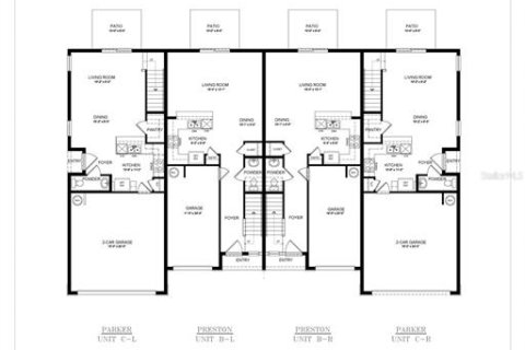Touwnhouse à vendre à Plant City, Floride: 3 chambres, 135.92 m2 № 2434681 - photo 2