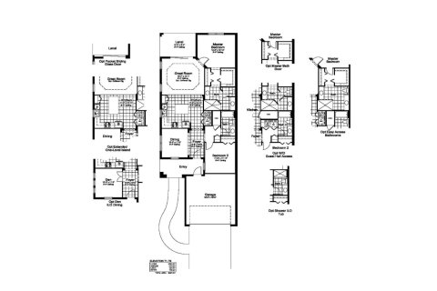 House floor plan «133SQM CRYSTAL SAND», 2 bedrooms in VICENZA