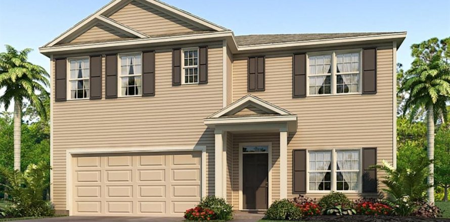 House in Newberry, Florida 5 bedrooms, 233.74 sq.m. № 2393797