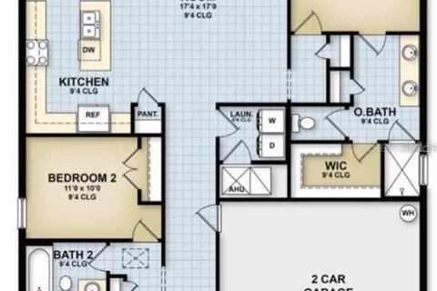 Casa en venta en Haines City, Florida, 3 dormitorios, 160.26 m2 № 2112364 - foto 19