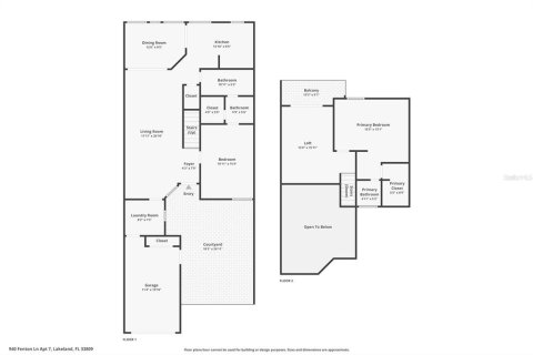 Condominio en venta en Lakeland, Florida, 2 dormitorios, 121.33 m2 № 1759610 - foto 28