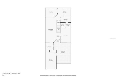 Condominio en venta en Lakeland, Florida, 2 dormitorios, 121.33 m2 № 1759610 - foto 26