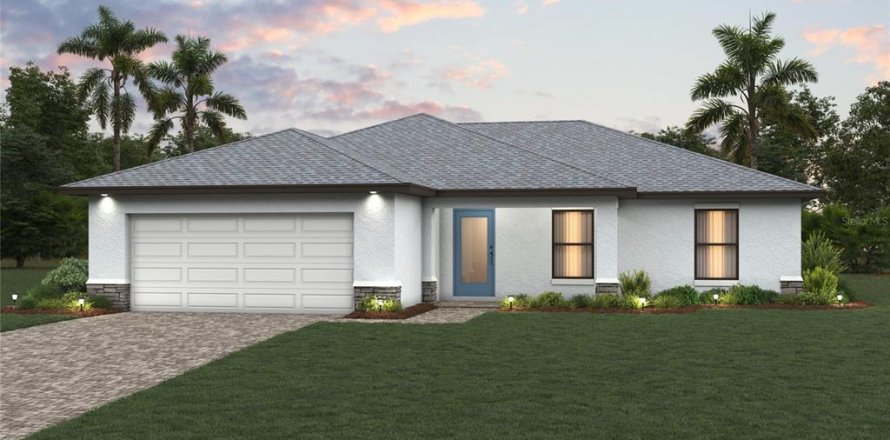 House in Englewood, Florida 3 bedrooms, 136.47 sq.m. № 1652090