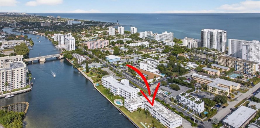 Condo à Pompano Beach, Floride, 1 chambre  № 2084401