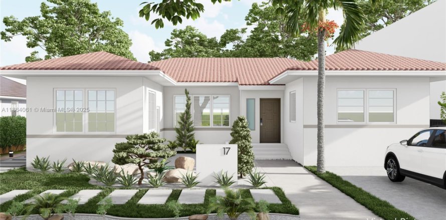 House in Miami Beach, Florida 5 bedrooms, 276.57 sq.m. № 1893047