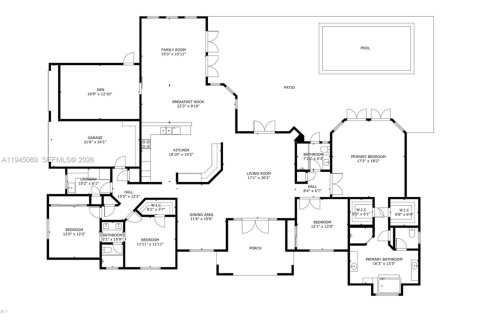 Casa en venta en Palmetto Bay, Florida, 4 dormitorios, 283.54 m2 № 2001671 - foto 6