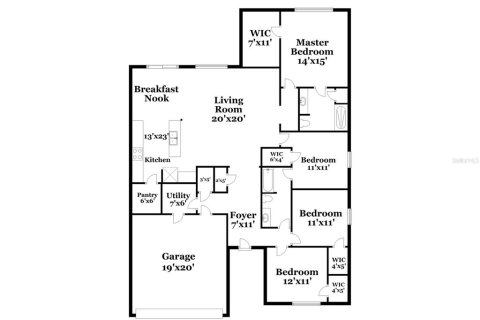 Villa ou maison à louer à Haines City, Floride: 4 chambres, 185.06 m2 № 1797418 - photo 15