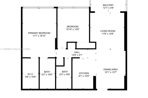 Снять в аренду кондоминиум в Майами-Бич, Флорида 1 спальня, 82.68м2, № 1926057 - фото 6