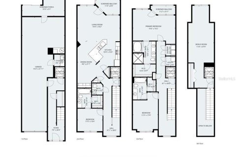 Adosado en venta en Apollo Beach, Florida, 4 dormitorios, 287.25 m2 № 2165946 - foto 7