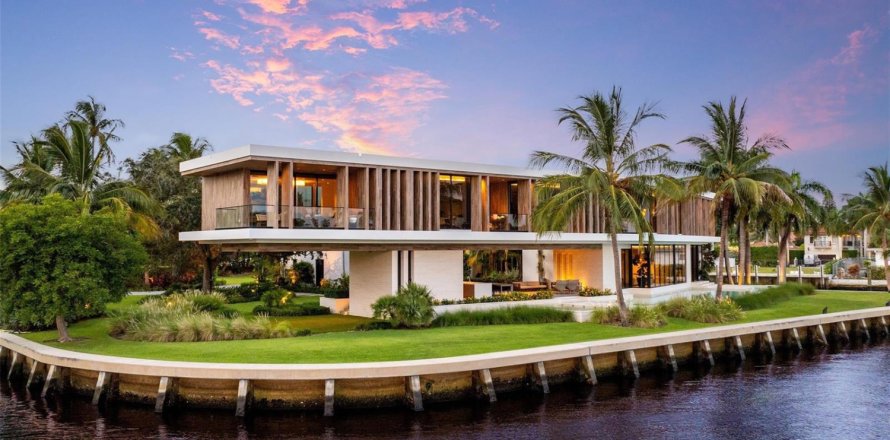 House in Fort Lauderdale, Florida 6 bedrooms, 928.56 sq.m. № 2082167
