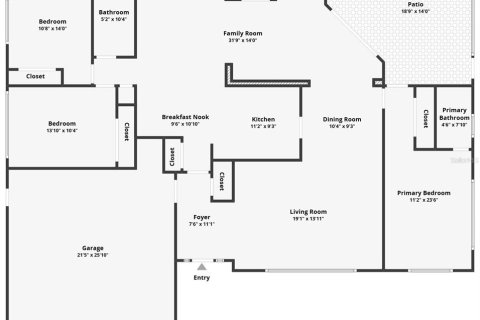 House in Saint Petersburg, Florida 3 bedrooms, 161.56 sq.m. № 1602288 - photo 25