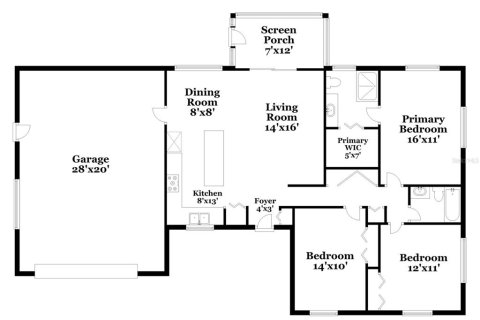 Casa en alquiler en Deltona, Florida, 3 dormitorios, 119.75 m2 № 1873244 - foto 15