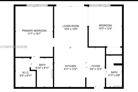 Condominio en venta en Hallandale Beach, Florida, 1 dormitorio, 78.97 m2 № 1868040 - foto 24