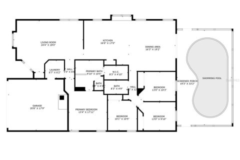 Casa en alquiler en Davenport, Florida, 4 dormitorios, 174.84 m2 № 1869007 - foto 3