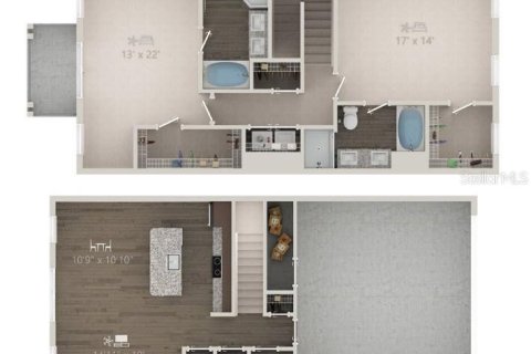 Townhouse in Sarasota, Florida 2 bedrooms, 138.7 sq.m. № 1634392 - photo 2