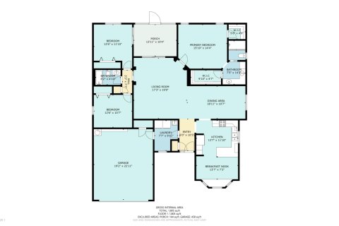 House in The Villages, Florida 3 bedrooms, 172.89 sq.m. № 1795064 - photo 6