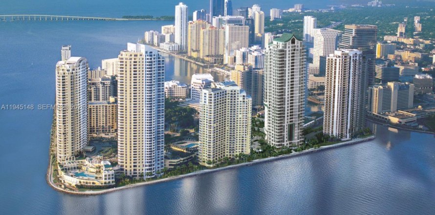 Кондоминиум с 1 спальней в Майами, Флорида № 2004541