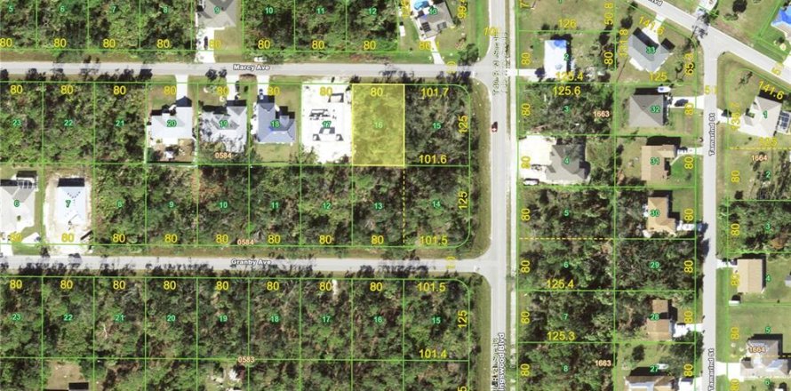 Terrain à Port Charlotte, Floride № 2239887