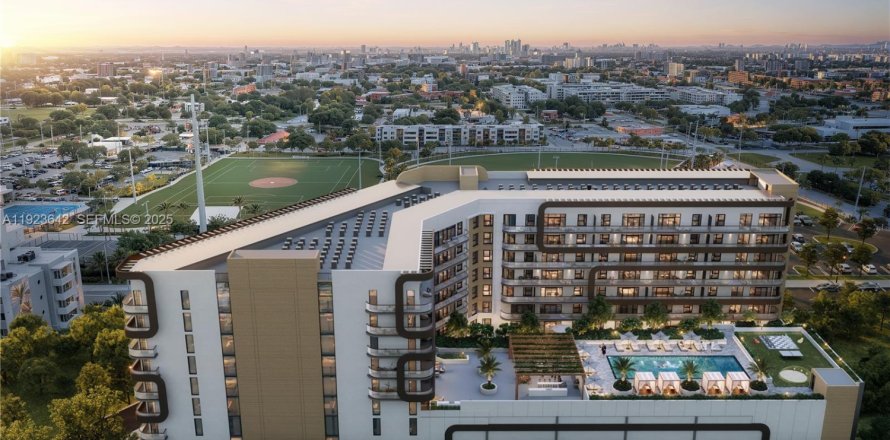 Кондоминиум с 1 спальней в Халландейл-Бич, Флорида № 1983618