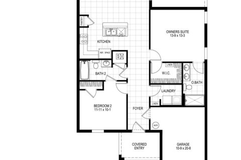 House in St. Lucie, Florida 2 bedrooms, 105.44 sq.m. № 2242561 - photo 2