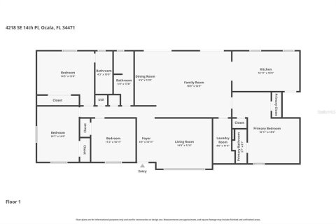 Villa ou maison à vendre à Ocala, Floride: 4 chambres, 211.35 m2 № 2231730 - photo 30