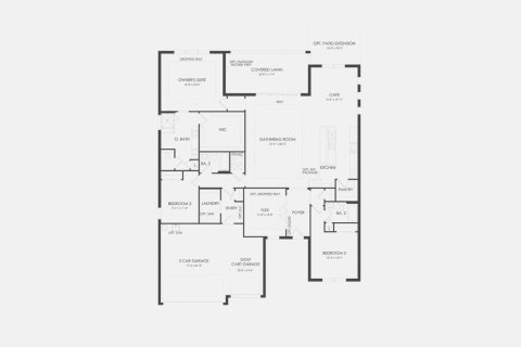 Townhouse floor plan «231SQM STELLAR», 3 bedrooms in WINDSONG ESTATES