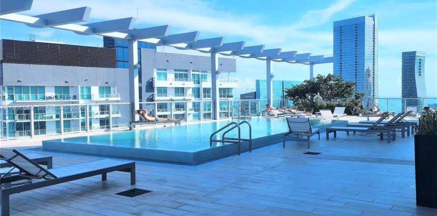 Студия в кондо в Майами, Флорида № 2058450