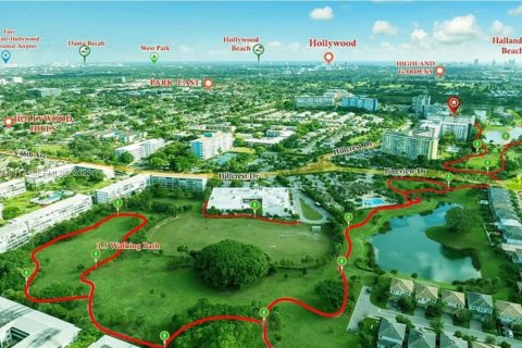 Condo in Hollywood, Florida, 1 bedroom № 1988251 - photo 2