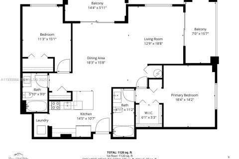 Condominio en venta en Miami, Florida, 2 dormitorios, 113.25 m2 № 1989689 - foto 2