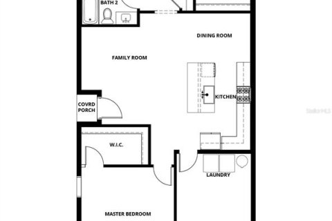 Townhouse in Poinciana, Florida 3 bedrooms, 121.05 sq.m. № 2229433 - photo 2