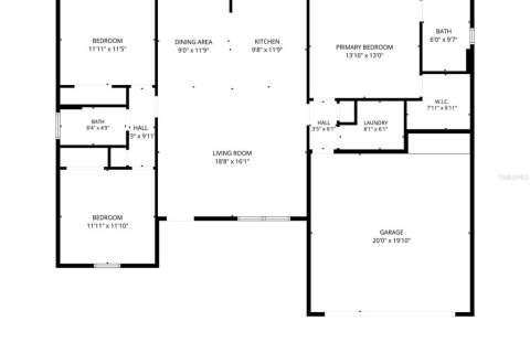 House in Citra, Florida 3 bedrooms, 133.13 sq.m. № 2287274 - photo 4