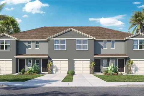 Townhouse in Wesley Chapel, Florida 3 bedrooms, 136.01 sq.m. № 1720496 - photo 1