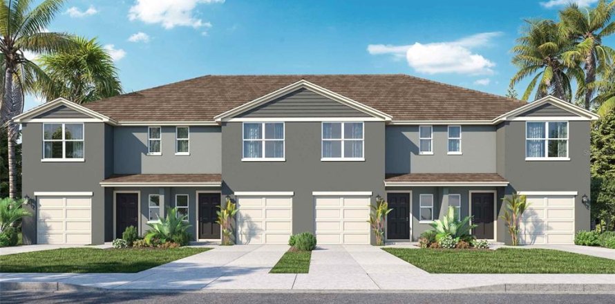 Townhouse in Wesley Chapel, Florida 3 bedrooms, 136.01 sq.m. № 1720496