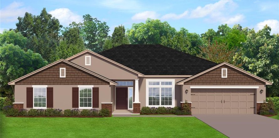 House in Ocala, Florida 4 bedrooms, 278.71 sq.m. № 1831337