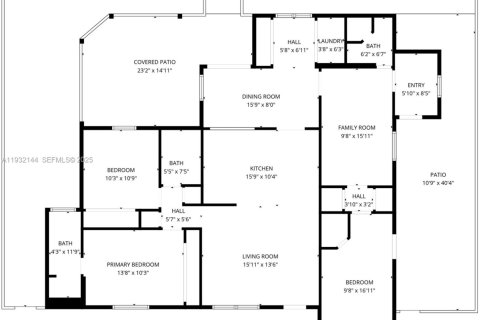 Casa en venta en South Miami, Florida, 3 dormitorios, 135.92 m2 № 1992725 - foto 3