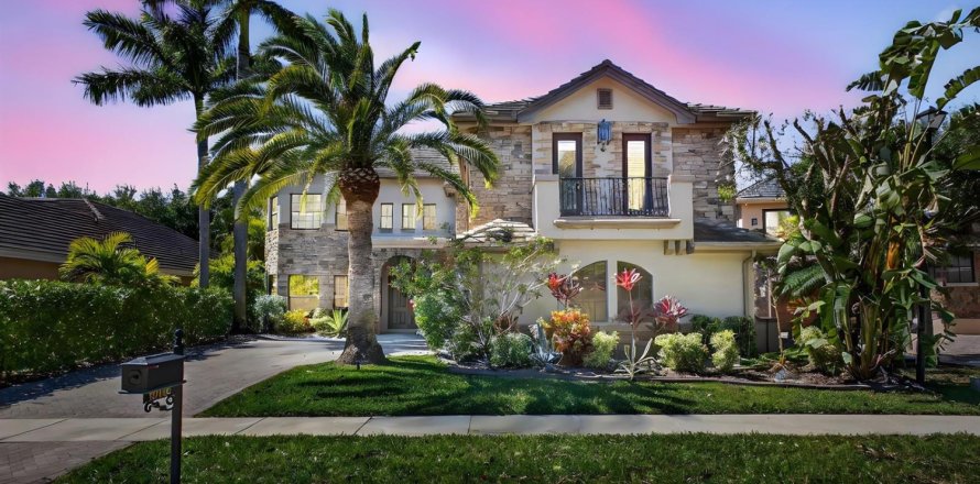 House in Wellington, Florida 6 bedrooms, 391.12 sq.m. № 2253027