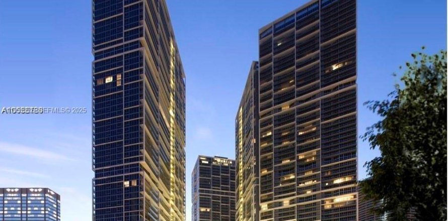 Кондоминиум с 1 спальней в Майами, Флорида № 1990804