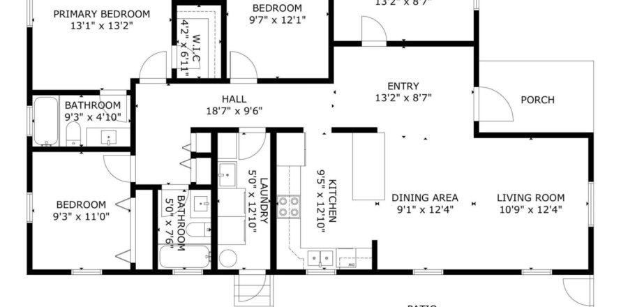 House in Hallandale Beach, Florida 4 bedrooms, 139.17 sq.m. № 1159524