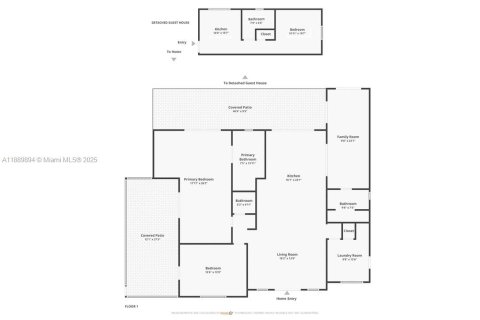 House in North Miami, Florida 4 bedrooms, 210.05 sq.m. № 1948216 - photo 24