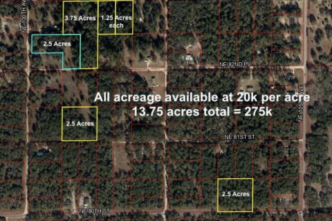 Land in Bronson, Florida № 1852640 - photo 1