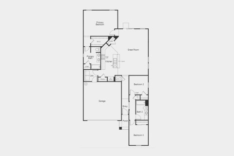 Планировка таунхауса «150SQM» 3 спальни в ЖК WHITEVIEW VILLAGE